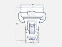 IDTA 120 TWIN CERAMIC SPRAY NOZZLE